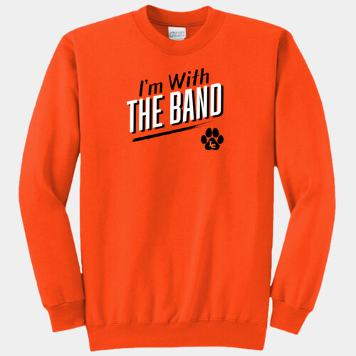 I'm with the band 2025 - Core Fleece Crewneck Sweatshirt Thumbnail