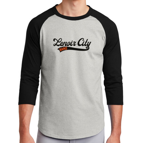 Lenoir City Script Printed - Colorblock Raglan Jersey Thumbnail