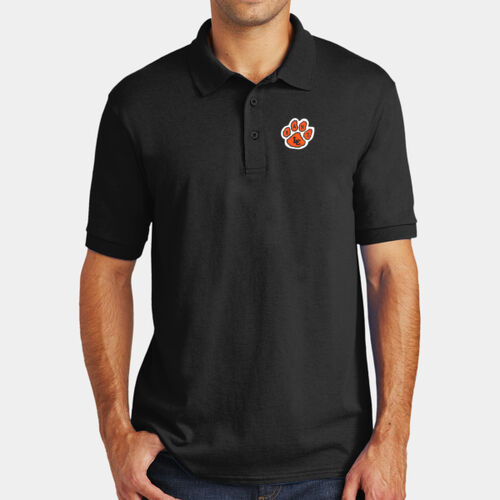 LCBA Paw - Core Blend Jersey Knit Polo Thumbnail