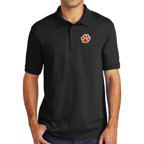 LCBA Paw - Core Blend Jersey Knit Polo Thumbnail