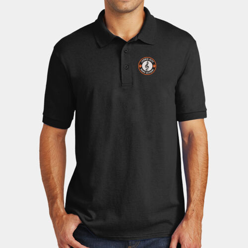 Embroidered LCUB - Core Blend Jersey Knit Polo Thumbnail