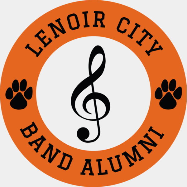 LC Band Alumni Orange Circle Thumbnail