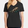 Ladies Core Cotton V-Neck Tee Thumbnail
