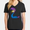Ladies Core Cotton V-Neck Tee Thumbnail