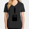 Ladies Core Cotton V-Neck Tee Thumbnail