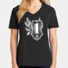 Ladies Core Cotton V-Neck Tee Thumbnail
