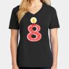 Ladies Core Cotton V-Neck Tee Thumbnail