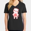 Ladies Core Cotton V-Neck Tee Thumbnail