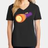 Ladies Core Cotton V-Neck Tee Thumbnail