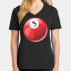 Ladies Core Cotton V-Neck Tee Thumbnail