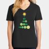 Ladies Core Cotton V-Neck Tee Thumbnail