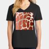Ladies Core Cotton V-Neck Tee Thumbnail