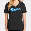 Ladies Core Cotton V-Neck Tee Thumbnail