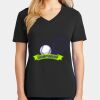 Ladies Core Cotton V-Neck Tee Thumbnail