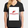 Ladies Core Cotton V-Neck Tee Thumbnail